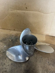 Mercury Marine Mirage Plus LH Stainless  Propeller Prop 48-889619 18P - Picture 1 of 8