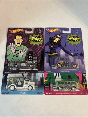 Hot Wheels 2015 Pop Culture "Batman Classic TV Series Lot Of 4 - Image 1 of 4