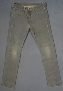 VD09426 **LEVI'S** 510 SLIM FIT JEANS 30X30 (msr 28"x29.5") GRAUGRÜN - Bild 1 von 6