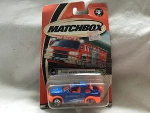 MATCHBOX SUPERFAST NO.9 LANDROVER FREELANDER - ON CARD - ERROR ! - Picture 1 of 3