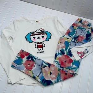 Gymboree H&M Girls Pants & Crew Neck Long Sleeve Shirt Top Bundle Of 2 Size 8 - Picture 1 of 8