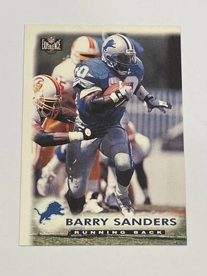 1997 Score Board NFL Experience Football #15 - Barry Sanders - Detroit Lions - Image 1 of 2