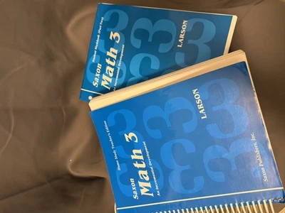 Saxon Math 3 Home Study Teacher’s Edition and Student workbook 2. Used  Foto 1 de 4
