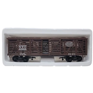 HO Scale Industrial Rail New York Central Cattle Car Train Livestock VINTAGE - Picture 1 of 5