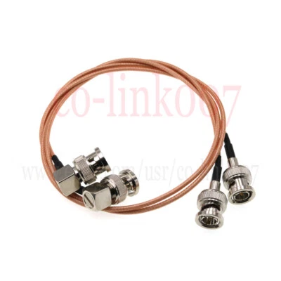 2pcs x 75mΩ 3G HD SDI Cable,Universal Video Cable BNC Cable for Hyperdeck Camera - Image 1 of 4