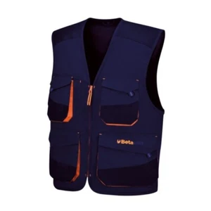 Gilet da lavoro Beta Easy leggero blu professionale Beta 7867B ✔ - Imagen 1 de 4