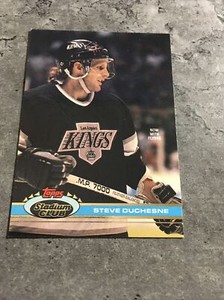 Steve Duchesne  Flyers 1991-92 Topps Stadium Club #58