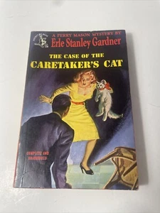 PERRY MASON: CASE OF CARETAKER'S CAT by ERLE GARDNER 1948 Pb - Picture 1 of 8