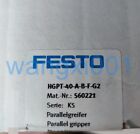 1Pcs New Festo Heavy Duty Parallel Air Claw Hgpt-40-A-B-F-G2 560221 Fast Deliver