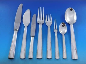 Gabon by Christofle Silverplate Flatware Service Set 73 pcs France Dinner Size - Picture 1 of 10