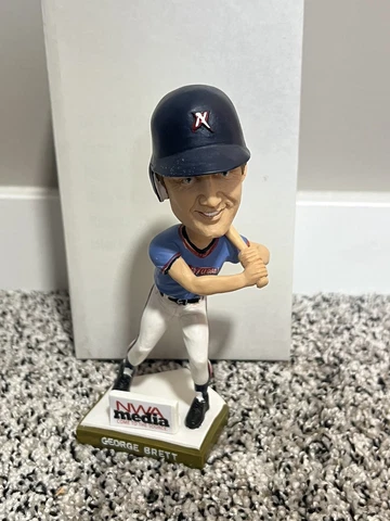 George Brett NW Arkansas Naturals SGA Bobblehead Kansas City Royals Bobble NIB Cover
