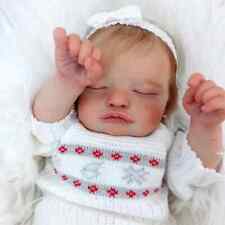 20" Already Painted Reborn Doll Lifelike Newborn Rosalie with cloth Body COA Toy