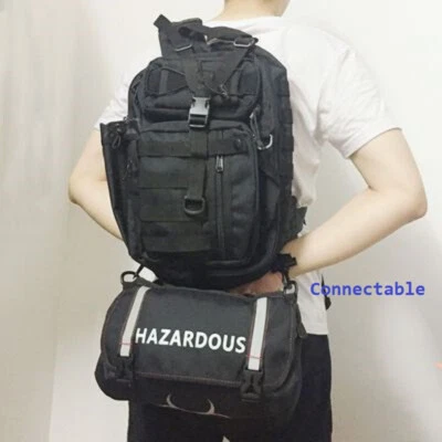 The Division 2 Juego de Cosplay Zona Oscura Bolsa Agente Go-Bag Arquero Mochila Táctica Foto 1 de 4