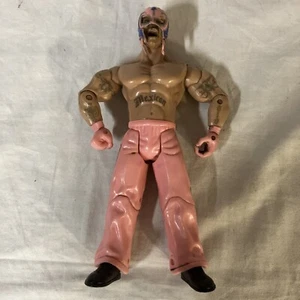 Figura Jakks WWE 2003 Ray Mysterio con Pantalones Rosa 7" suelta envío gratuito - Imagen 1 de 6