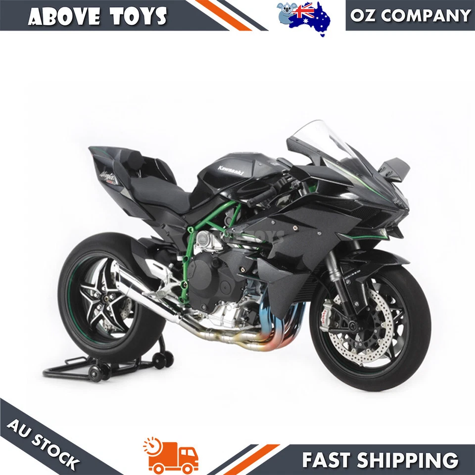Tamiya 1:12 Scale Kawasaki Ninja H2R Motorcycle Model Assembly Kit - Image 1 of 1