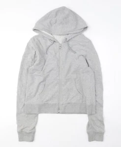 GAP Women's Grey Full Zip Hoodie, Size S, Comfy and Stylish - Picture 1 of 12