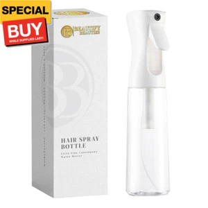 Spray Bottle For Hair – Continuous Mister Spray Bottle for Hairstyling, Cleaning - Picture 1 of 7