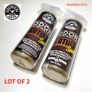 LOT OF 2 🔥 Chemical Guys Extreme Offensive Odor Eliminator Leather Scent, 16 oz - Picture 1 of 8