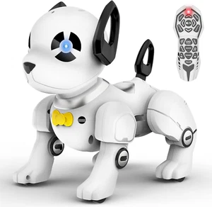 Remote Control Robot Dog Toy, Programmable Smart Interactive Robotic Pets, RC St - Picture 1 of 7
