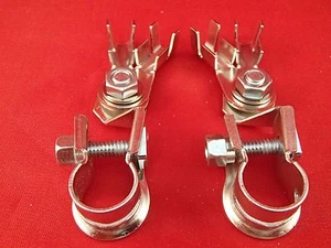 2 DEKA Heavy-Duty UNIVERSAL LEAD FREE Top Post Battery Terminal CABLE END 01056 - Picture 1 of 7