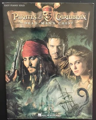 Pirates Of The Caribbean Dead Mans Chest Easy Piano Sheet Music Song Book - Image 1 of 4