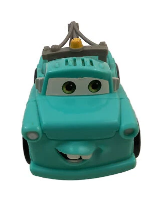 Camión de remolque Disney Pixar Cars Mattel Shake N Go Blue Mater Talking 2005 Foto 1 de 4