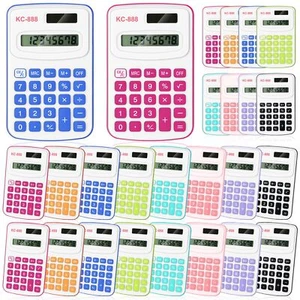 30 Pcs Pocket Size Calculator for Students Bulk Mini Handheld Cute Basic Stan... - Picture 1 of 7