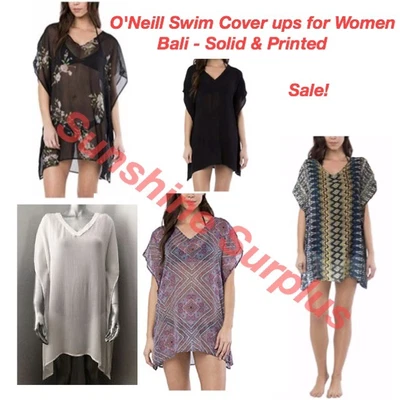 O'Neill Women's Summer Lightweight Beach Cover Up VARIETY NWT - Image 1 of 4