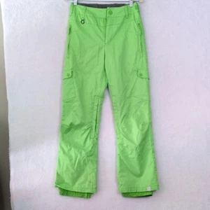 Roxy Girl's Lime Green Snowboard Ski Snow Pants Size 14 - Picture 1 of 8