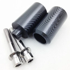 Carbon Frame Slider Fall Crash Protector For Yamaha YZF-R6 1999 2000 2001 2002 - Picture 1 of 5