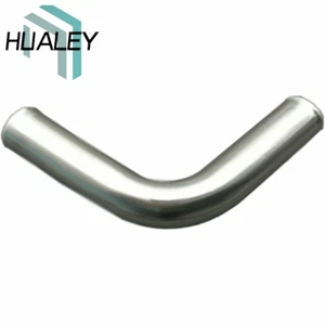 Tubo intercooler turbo de aluminio 75 grados OD 38 mm 1,5" longitud de manguera = 600 mm - Imagen 1 de 6