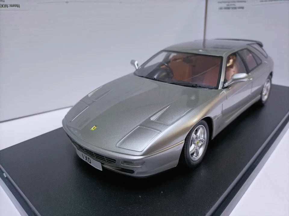 Matrix 1/18 Ferrari 465 Pininfarina Venice Shooting Brake 1993 Silver Model Car - Image 1 of 4
