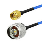 Bingfu Rg402 N Type Male To Sma Male Rf Coax Coaxial Extension Cable 500Cm 5M