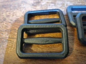 (2pk) 1 1/4 inch single bar slide Sliplok Buckle for Webbing - Picture 1 of 2
