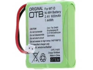 Bateria telefoniczna Aldi Tevion Medion Life S63006 S63022 S63005 MD82130 Slim DECT 500 - Zdjęcie 1 z 1