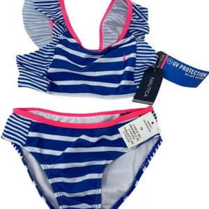 Nautica Set Size 6x Girls Swimsuit Swimwear Bathing Suit UPF 50 b4 - Picture 1 of 4