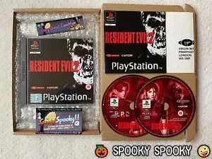 Resident Evil 2 PS1 - UK PAL VGC with Reg - High Quality Packing - Tracked - Picture 1 of 13