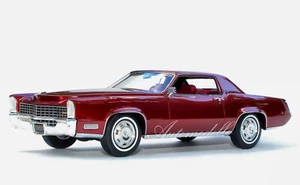 Automodello ONE24 1968 Cadillac Fleetwood Eldorado 1:24 San Mateo Red 24C011 COA - Picture 1 of 7
