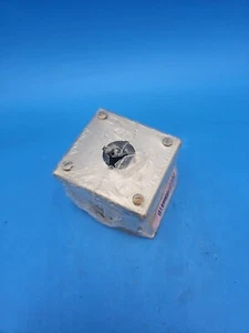 Hoffman E-1PBSS / E1PBSS Contenitore a pulsante singolo 30 mm in acciaio inox - Nuovo - Foto 1 di 6
