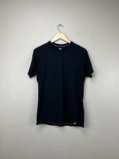 SAXX Men's Aerator Crew Neck T-Shirt Black Sport Relaxed Fit Men's Size Small S