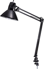 Office VLF100 LED Swing Arm Desk Lamp with Clamp Mount, 36" Reach, Includes LED 
