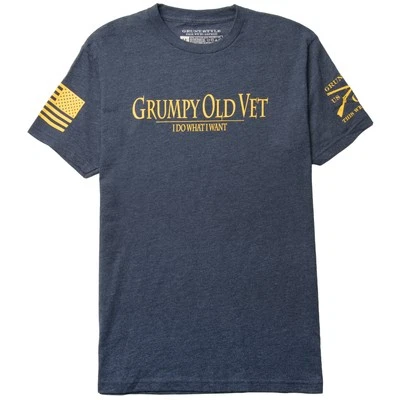 Grunt Style Grumpy Old Vet T恤 — 第 1/2 张图片