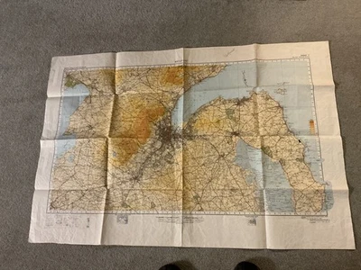 BELFAST - Ordnance Survey paper map, no covers, published 1953 1 inch to 1 mile - Image 1 of 4