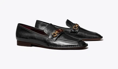 Mocasines Tory Burch Perrine Logo Negros Talla 8.5 Foto 1 de 4