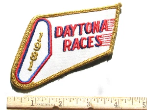 1981 Daytona Motor Speedway Race Track Racing Patch - Picture 1 of 1