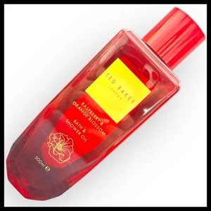 Ted Baker Raspberry & Orange Blossom Shower Bath Oil 500ml XXL Size New & Unused - Picture 1 of 20