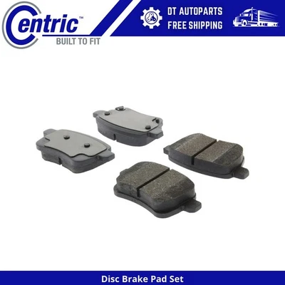 Para Fiat 500L 2014-2020 | Pastillas de freno de disco traseras centradas | Semimetálicas Foto 1 de 4