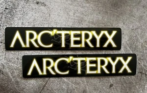 Arcteryx Decals Arc’teryx Stickers Set 2 Hiking Outdoors Camping Fjallraven - Picture 1 of 5