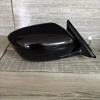 🥇 Espejo de puerta negro pasajero derecho Nissan Rogue 2014 2015 2016 2017 2018 2019 Foto 1 de 4