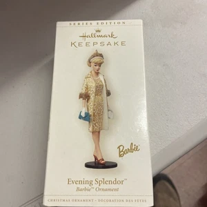 2006 Hallmark - Evening Splendor Barbie Ornament - 13th in Series - Blonde - NIB - Picture 1 of 5